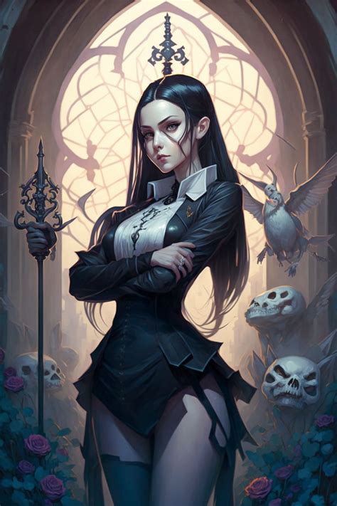 Gothic Fantasy Art Fantasy Art Women Character Art Character Design