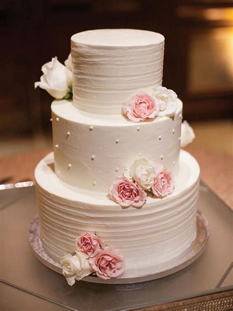 Top Simple Pink Wedding Cakes For Spring Summer Weddings