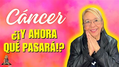 CANCER AMOR Tienes que ver esto Algo sorprendente está por suceder