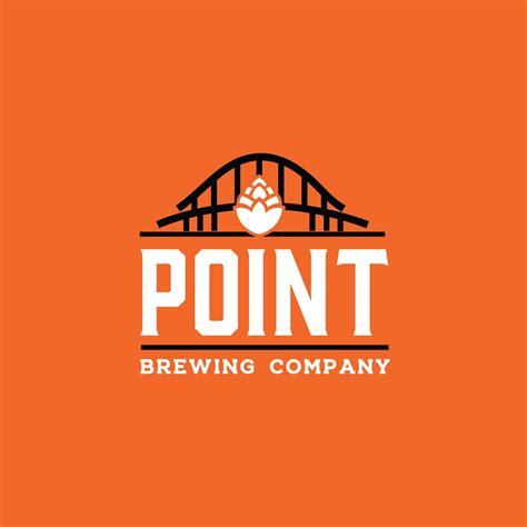 Bold Modern Craft Brewery Logo Design For Point Brewing Company By