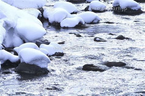 雪解けの写真素材 24344284 イメージマート