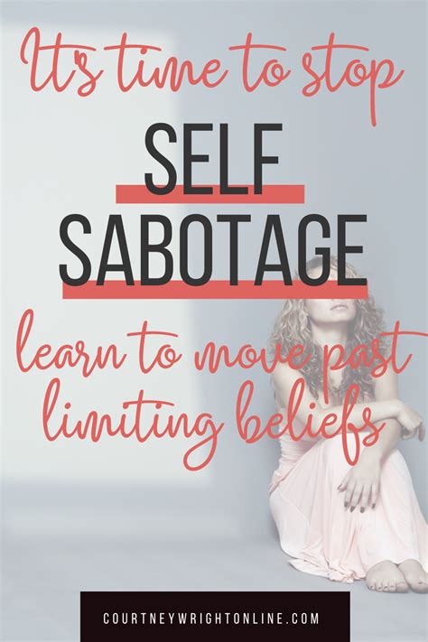 Quick Tips To Stop Self Sabotaging Behavior For Good Self How To