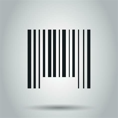 Barcode Product Distribution Icon Vector Illustration Business