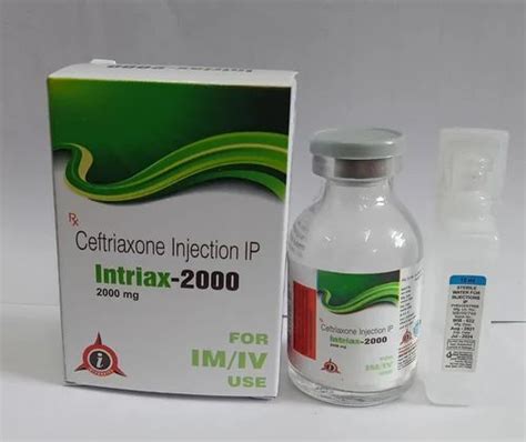 Ceftriaxone Mg Intriax Gm At Rs Piece Kala Amb Id