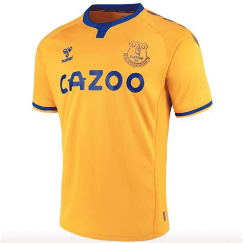 Les Nouveaux Maillots Hummel 2020 2021 De Everton Footpack