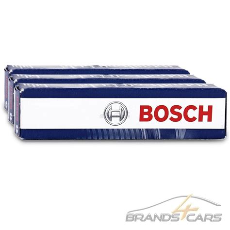 3x BOSCH ZÜNDKERZE ZÜNDKERZEN FÜR DAIHATSU CUORE YRV OPEL AGILA CORSA B