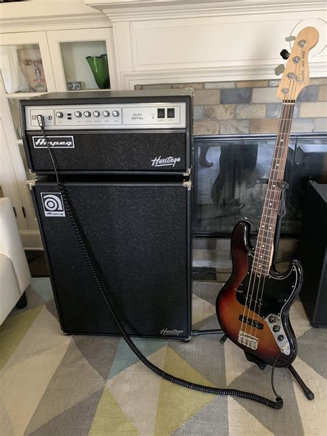 Sold Ampeg Heritage Svt Cl And Svt Hlf Talkbass