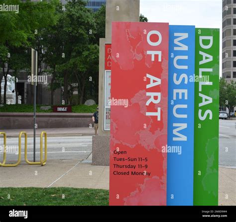 Surroundings of Dallas museum of art. Dallas Museum of Art schedule ...