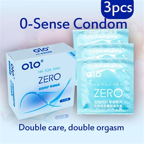 Original Olo Feeling Ultra Thin 001 Natural Rubber Latex Condom Condoms