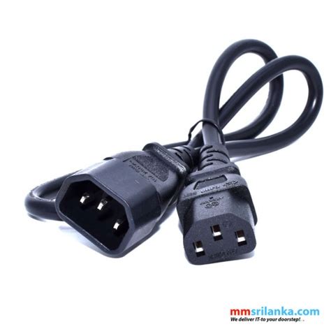 Male To Female Ups Power Extension Ac Adapter Cable