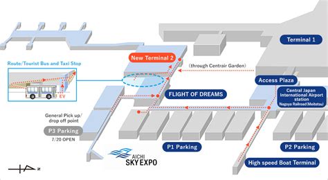 Gua Airport Terminal Map