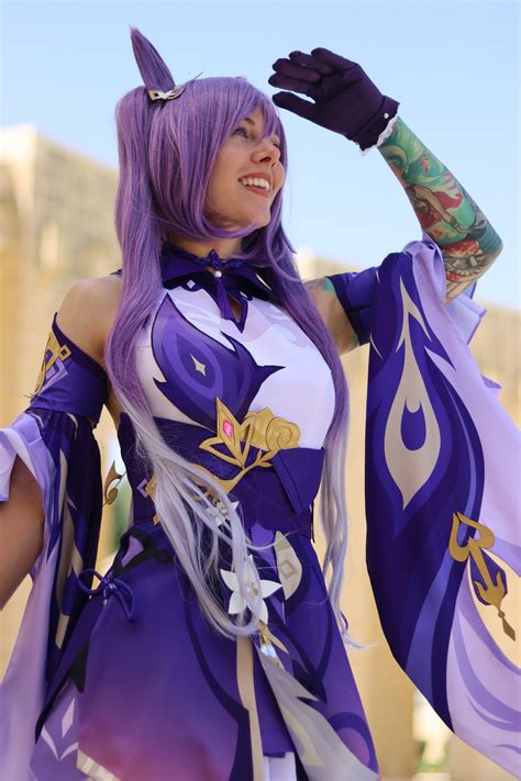 Keqing From Genshin Impact Cosplay By Sagittarina [self] R Cosplayhq