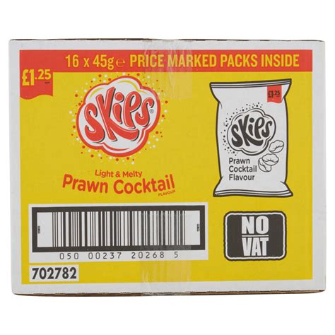 Skips Prawn Cocktail 45g Wilko