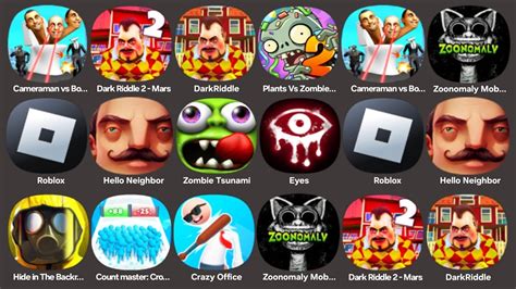 Dark Riddle Dark Riddle 2 Mars Pvz 2 Hello Neighbor Roblox Zombie