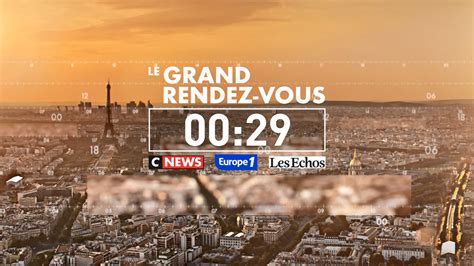 vidéo Compte à rebours Le Grand Rendez vous CNEWS 2018