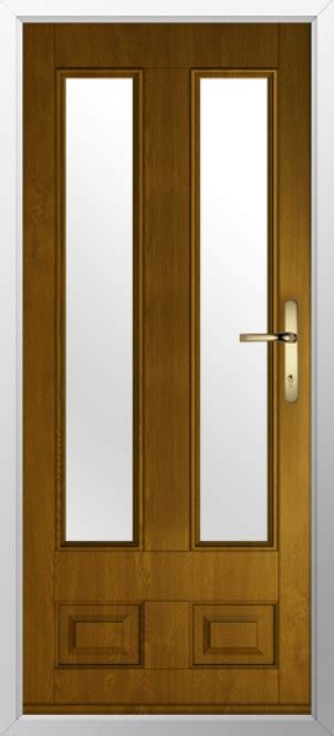 Solidor™ Edinburgh 2 Timber Composite Door In Oak