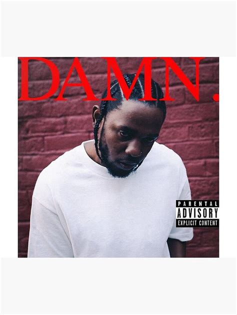 Kendrick Lamar Damn Poster For Home Decor Gift Teeneon In