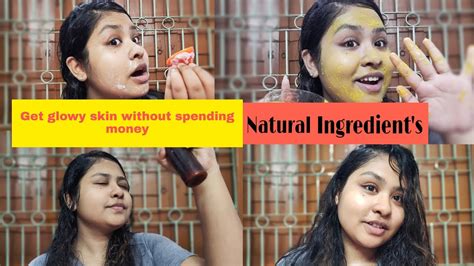 Skin Care With Natural Ingredients Just 5step To Get Super Glowy Skin For All Type Of Skin