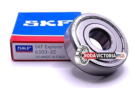 SKF 6303 ZZ DEEP GROOVE BALL BEARING METAL SHIELDED 17x47x14mm