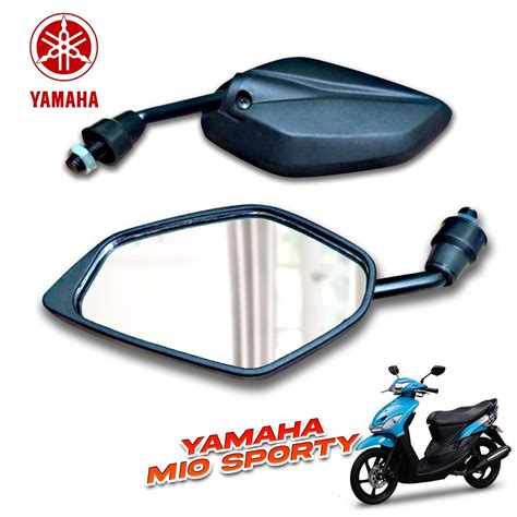 YAMAHA MIO SPORTY Motorcycle Side Mirror Short Stem COD Shopee