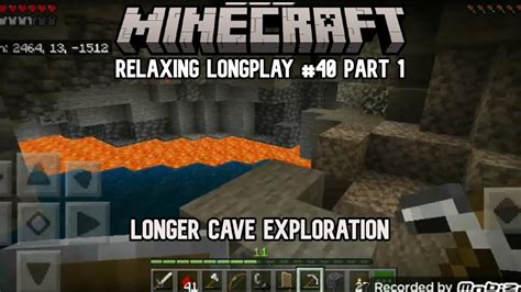 Relaxing Minecraft Pe Longplay Part No Commentary And Music