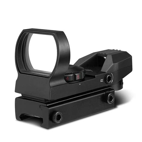 Flexzion Reflex Sight Red Green Dot Sightmark 4 Reticle Holographic