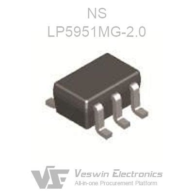 LP5951MG 2 0 NS Linear Regulators Veswin Electronics