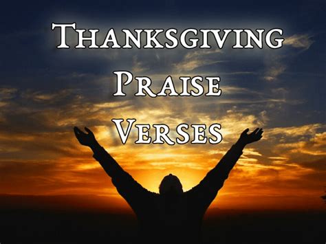 15 Thanksgiving Praise Bible Verses | Worship Leader Magazine