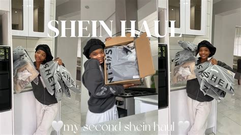 My Second Shein Haul Teen Haul South African YouTuber YouTube