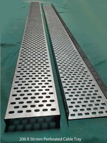 Stainless Steel Pre Galvanized X Mm Perforated Cable Tray For