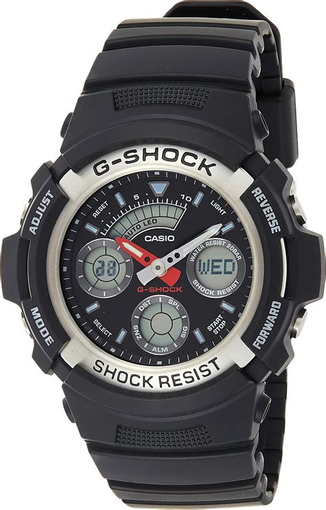 Casio G Shock Analog Digital Black Dial Mens Watch Aw 590 1adr G219