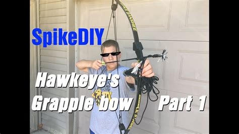 Hawkeyes Grapple Bow Irl Part 1 Youtube