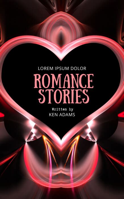 Love Romance Book Cover Template Postermywall