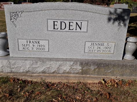 Frank Eden (1920-2000) – Memorial Find a Grave