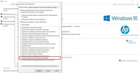 Desactivar Los Efectos Visuales De Windows Para Mejorar El Rendimiento