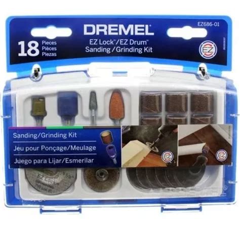 Kit Dremel 18 Acc Para Lijar Y Esmerilar Ez686 01 Ferrecat MercadoLibre