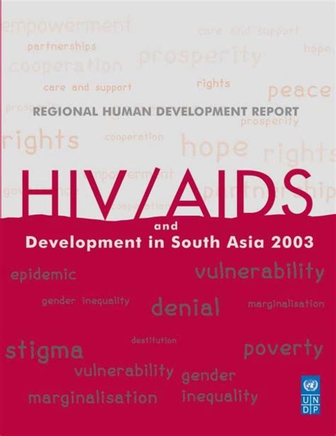 Regional Human Development Report Hiv Aids And Development In South