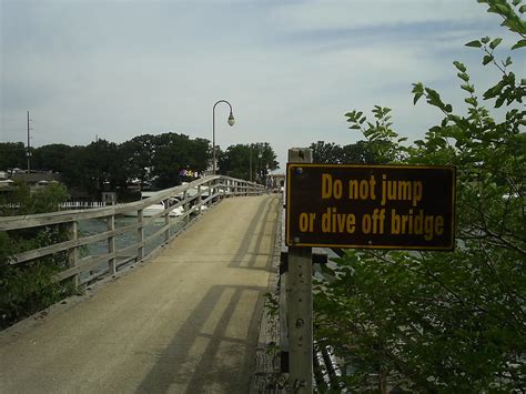 Lake Okoboji Bridge Over The Lake Chantal Flickr