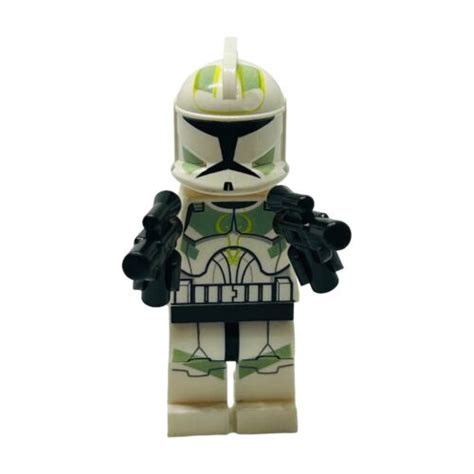 Lego Clone Trooper Sage Green Horn Company Minifigure Star Wars 7913 Sw0298 Ebay