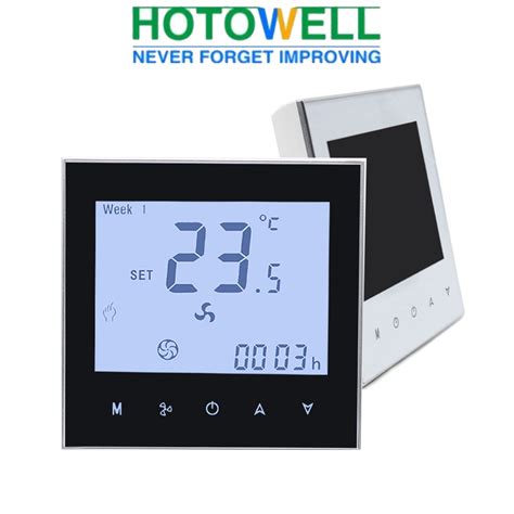 Hotowell Wf01 Smart Air Conditional WiFi Programmable Thermostat With 3