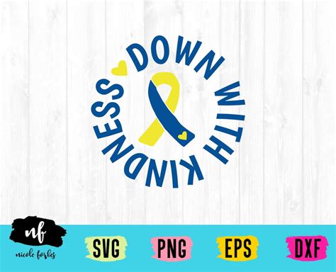 Down Syndrome Awareness Svg Cut File Awareness Svg T21 Svg Ribbon