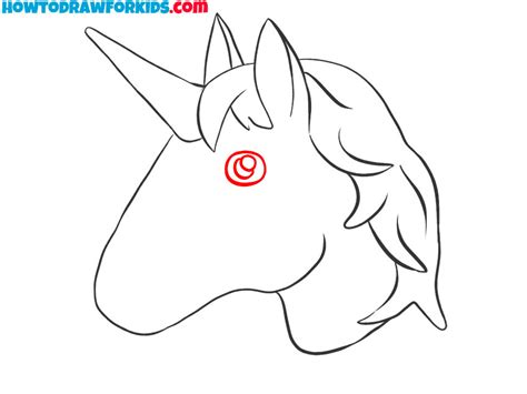 How To Draw A Unicorn Head Step By Step