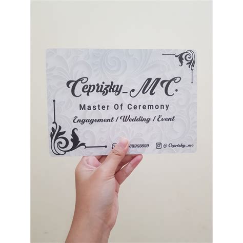 Ukuran Mc Card