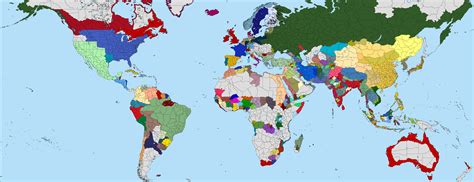 Victoria 2 World Map