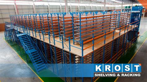 Krost Shelving and Racking on LinkedIn: #supported #rack #floor #mezzanine #storage #racking # ...