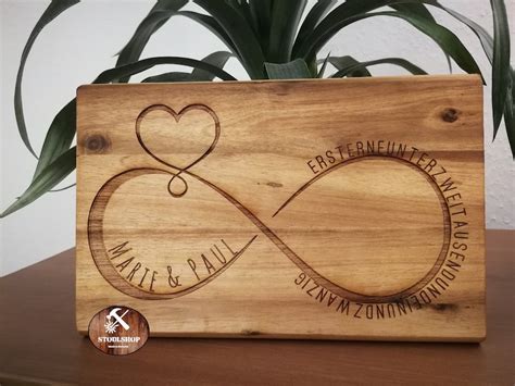 Frühstücksbrett mit Gravur personalisiert Brotzeitbrett Etsy de