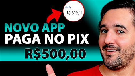 Novo App Ganhe R Via Pix Todo Dia Pagou R No Pix