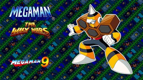 Hornet Man S Stage Hornet Dance Mega Man 9 Mega Man The Wily