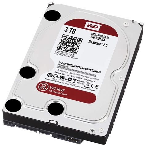 Dd Interno Wd Red 35 3tb Sata3 6gbs 64mb 24x7 Hotplug P