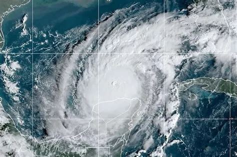 Hurricane Milton Footage Taken From Space Shows Horror Winds Sweeping